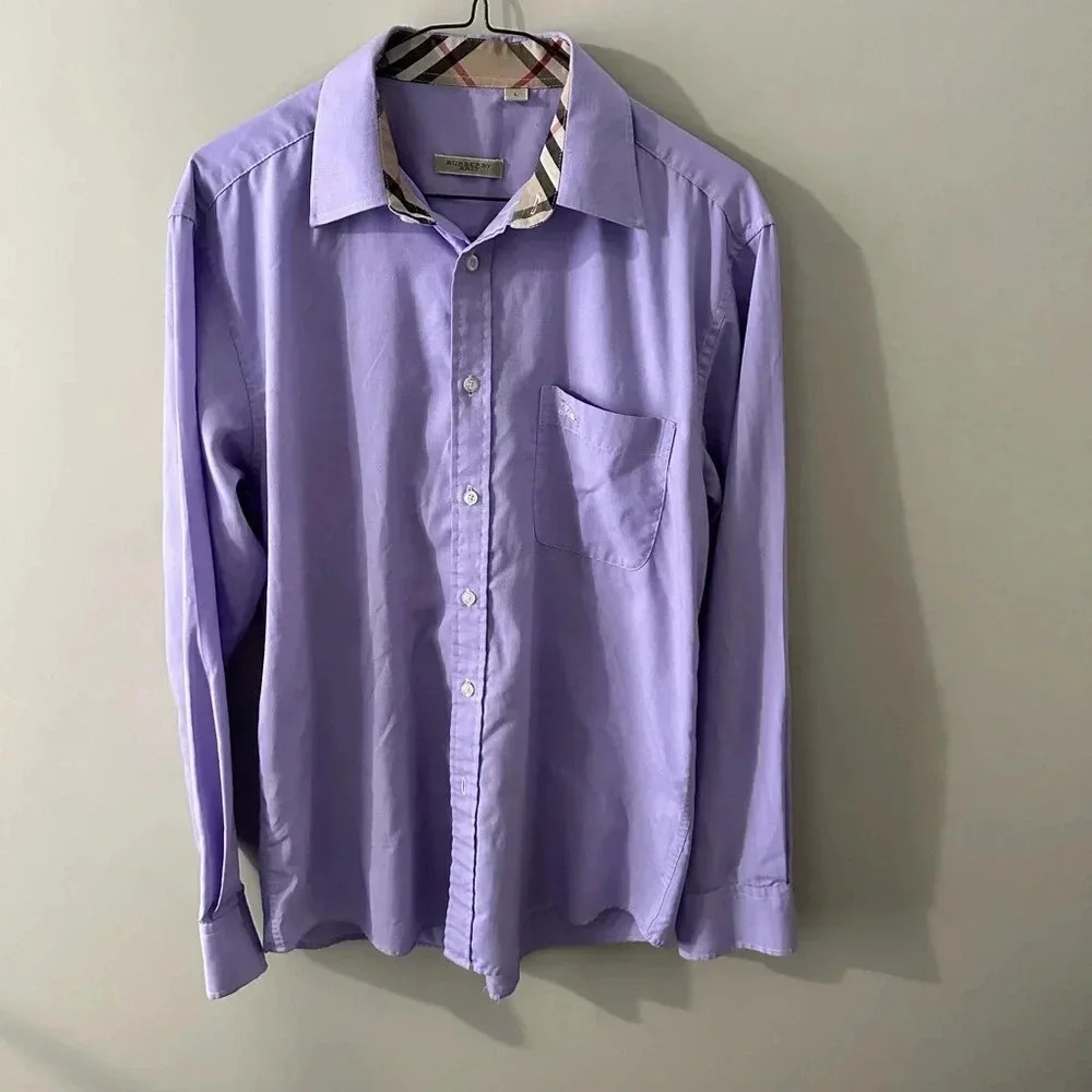 Burberry  Brit Nova Check Button-Up Shirt - Men’s Large